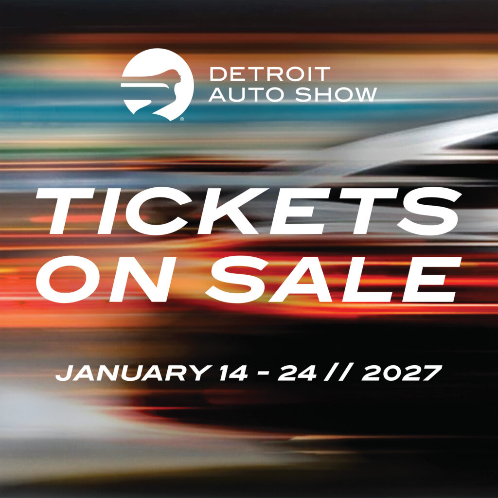 2027 Tickets on Sale Detroit Auto Show